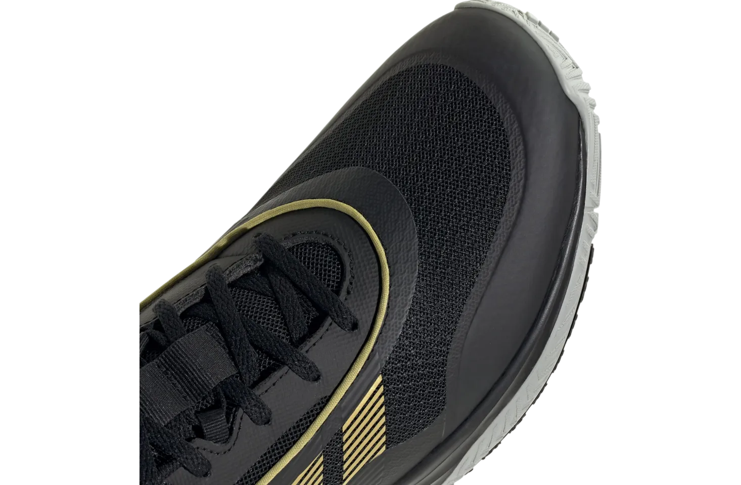 .ADIDAS Own The Game 3.0 Core Black / Gold Metallic - (IF4566) - OG3- R1L3