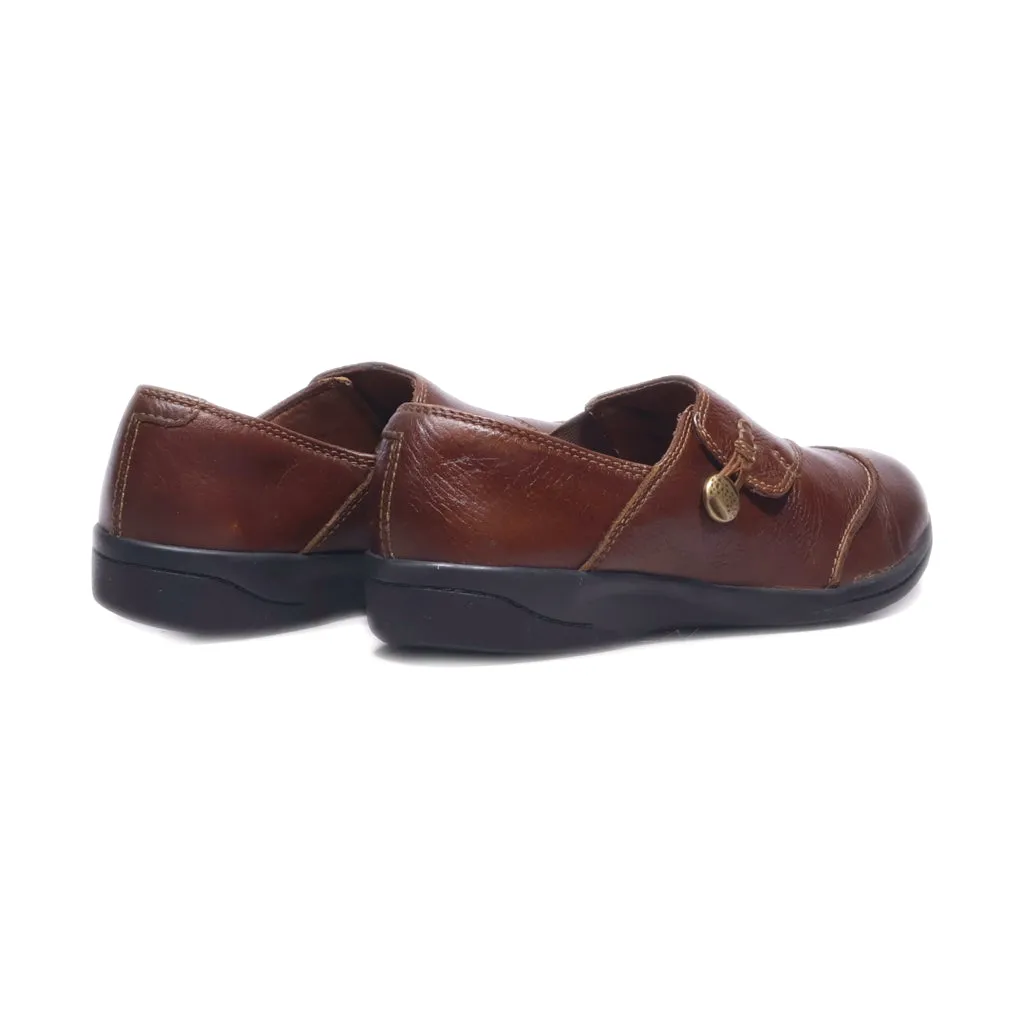 Clarks Cheyn Misha 6 Slip Ons Leather Brown Colour For Women