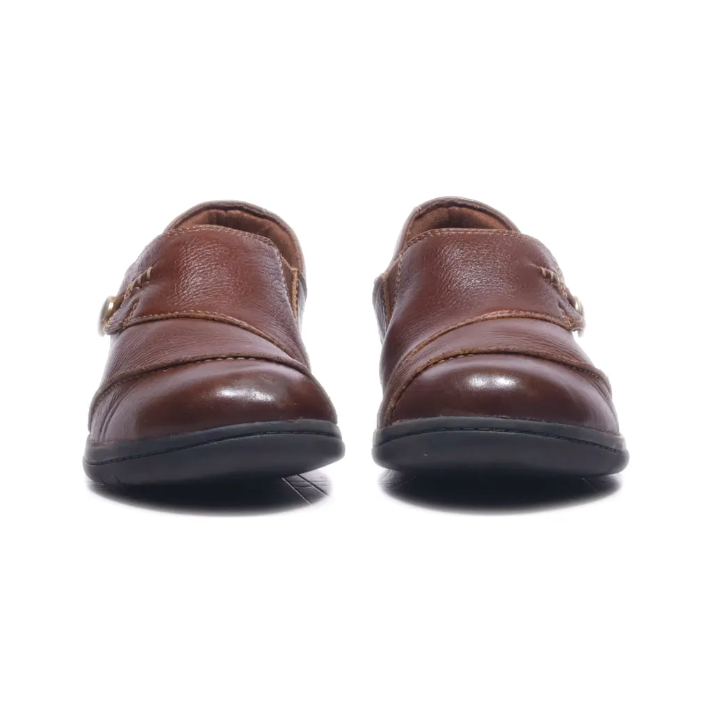Clarks Cheyn Misha 6 Slip Ons Leather Brown Colour For Women