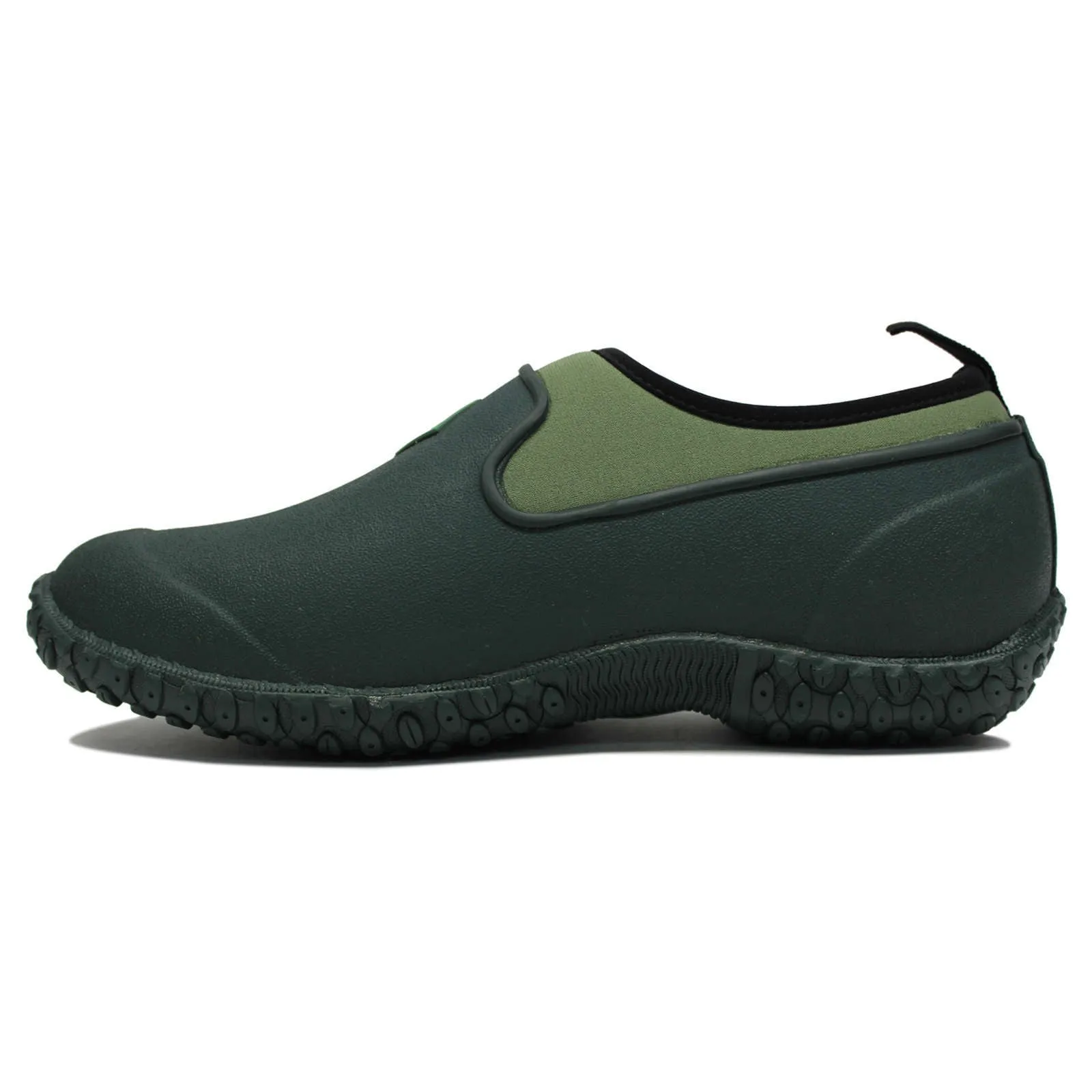 Muck Boot Muck Muckster II Low Green Womens Rubber Waterproof Slip-On Rain Shoes - UK 6
