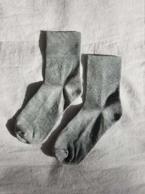 Sneaker Socks - Heather Grey