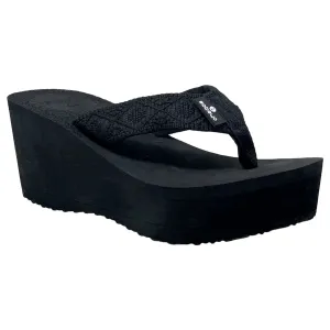 SOBEYO Women's Thong Platform Flip Flop EVA Soft Light-Weight Sandals