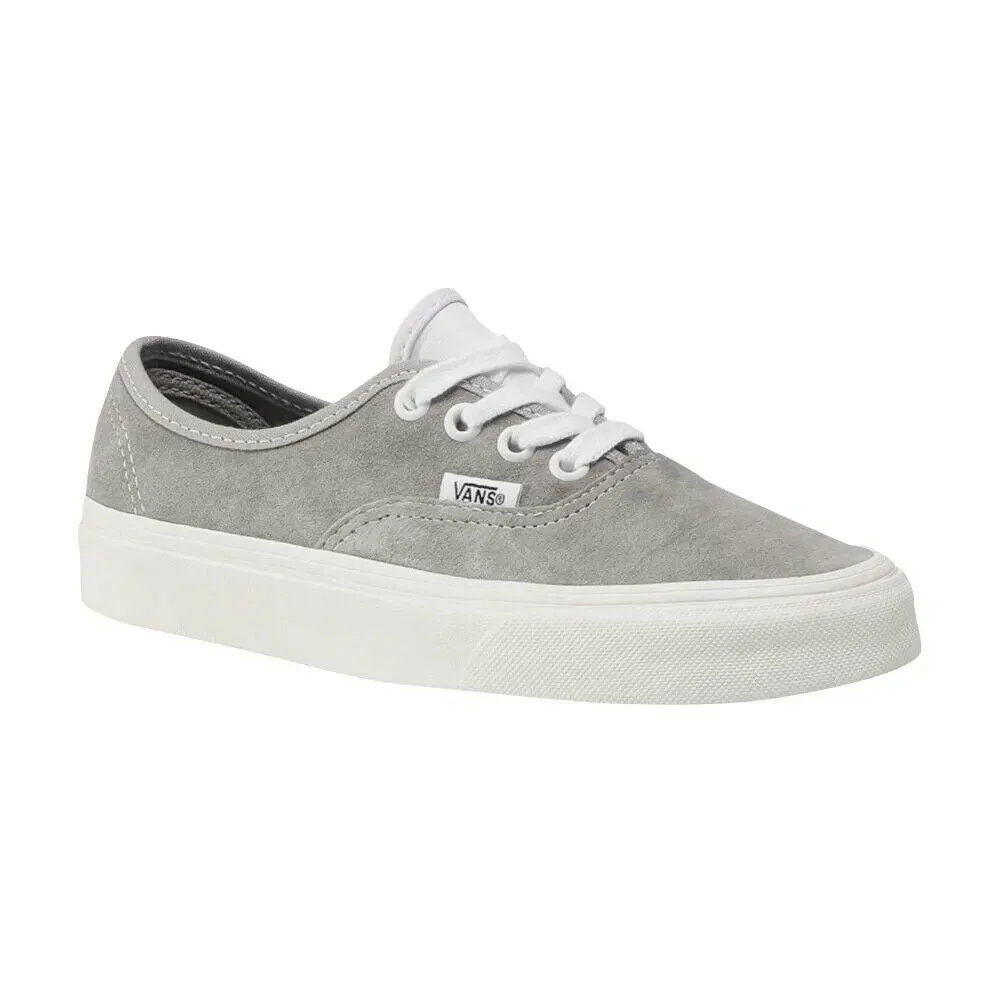 Vans Authentic VN0A2Z5I18P1 Pig Suede Men's Drizzle Snow White Shoes FB19