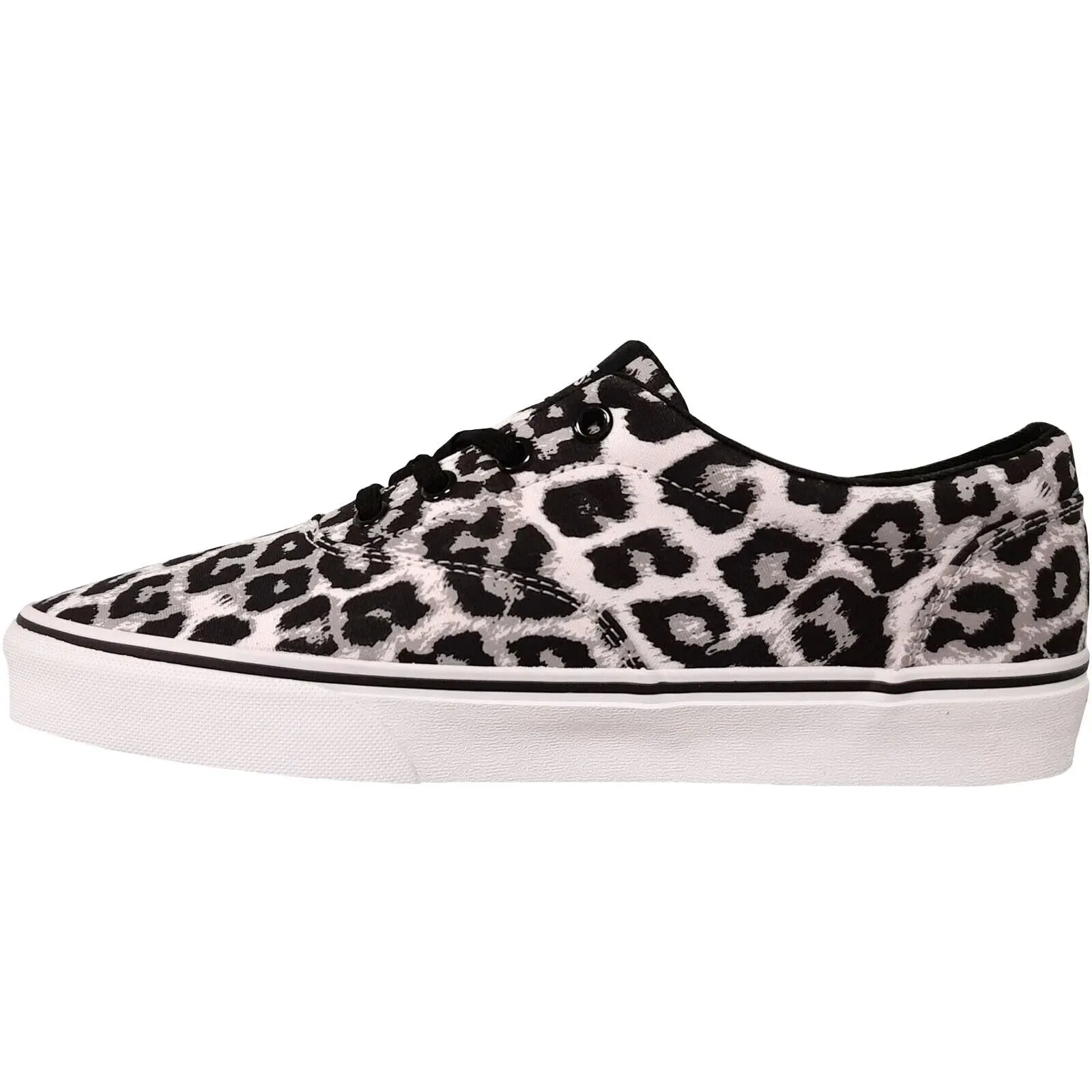 Vans Doheny VN0A3MVZA7M1 Women's Black/White Snow Leopard Skateboard Shoes C1772